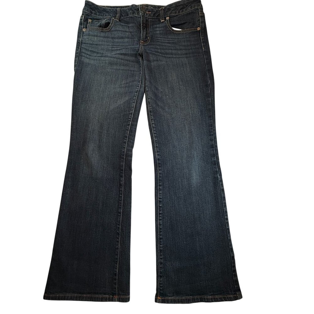 American Eagle Dark Washed Favorite Boyfriend Jeans- Womens Size 12